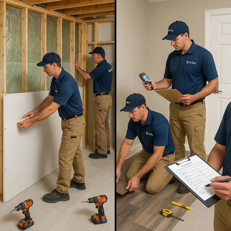 Repairs and Reconstruction process in Sugar Land, TX
